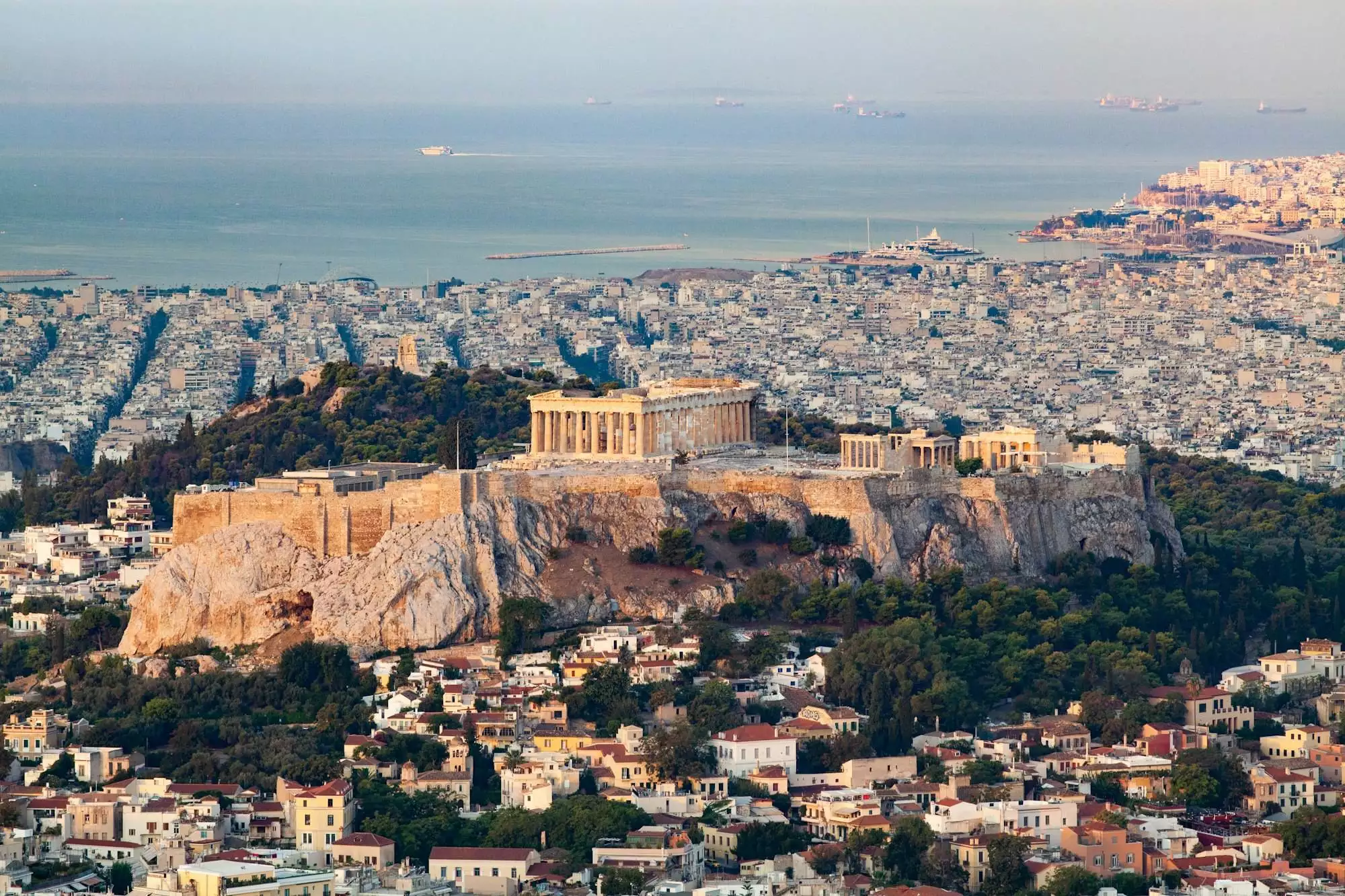 the Acropolis in Athens, Attica, Greece